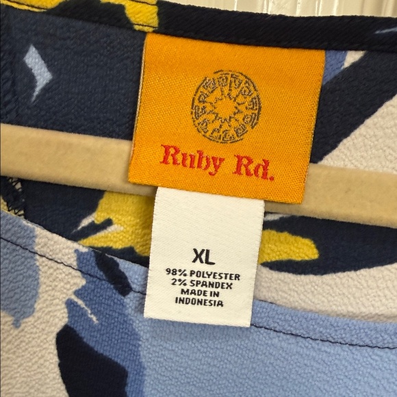 Ruby Rd. Multicolor Floral Blouse - Picture 2 of 3